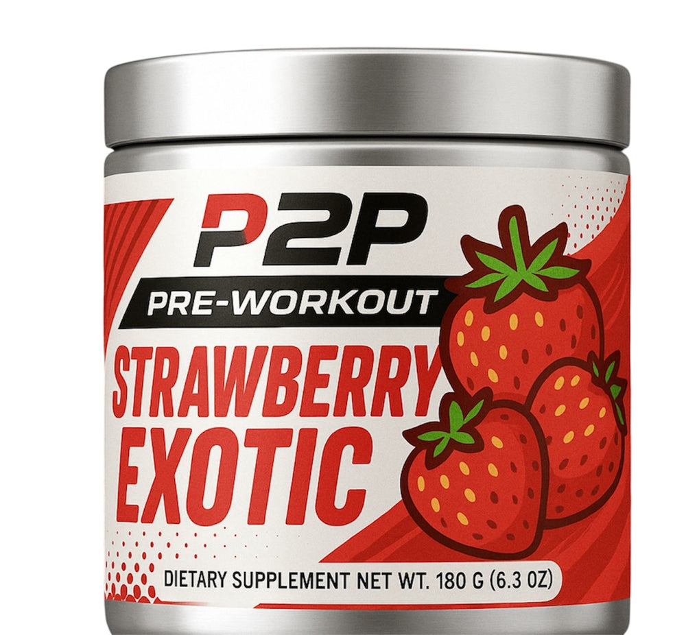 P2P Pre-Workout – Strawberry Exotic