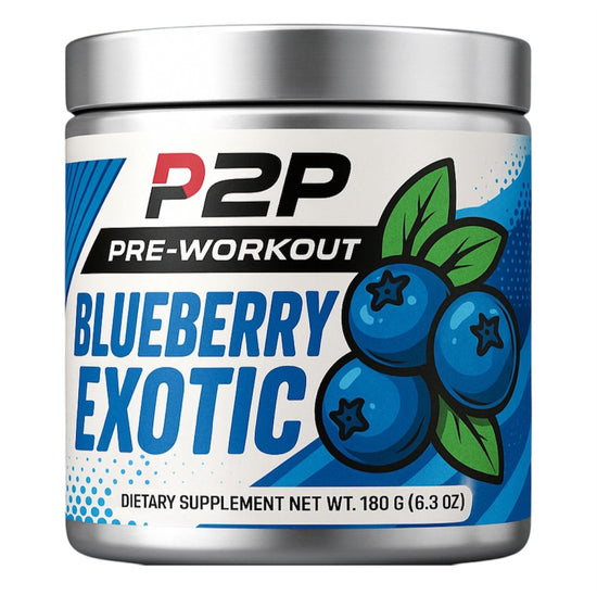 P2P Pre-Workout – Blueberry Exotic
